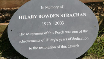 Oval and round name plates